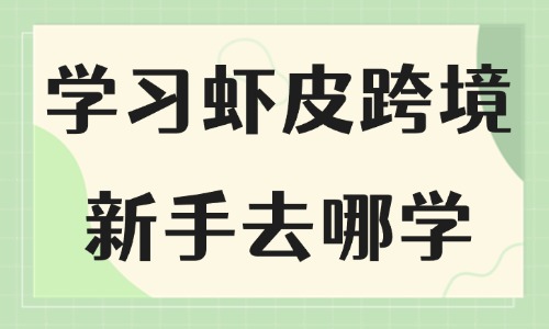 学习虾皮跨境新手去哪学 - 美迪教育
