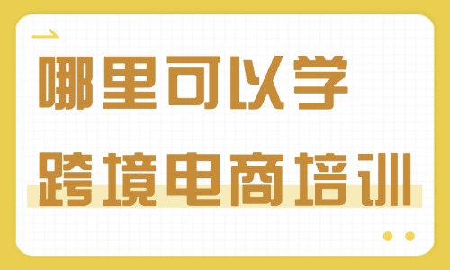 哪里可以学跨境电商培训 - 美迪教育