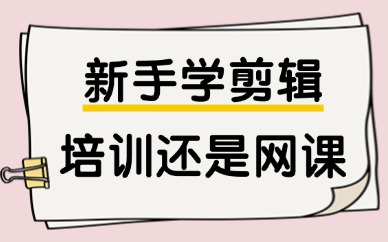 新手学剪辑去培训好还是买网课好