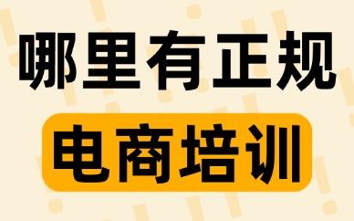 哪里有专业正规的电商培训学校