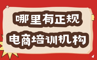 哪里有正规电商培训机构