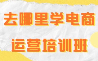 去哪里学电商运营培训班