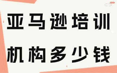 亚马逊培训机构多少钱
