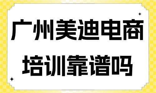 深圳市龙岗区有没有网店运营培训机构 - 美迪电商