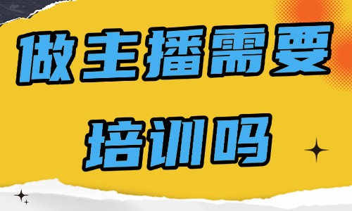 做主播需要培训吗 - 美迪电商