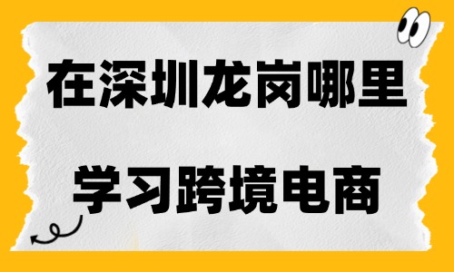 在深圳龙岗哪里可学习跨境电商 - 美迪电商