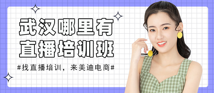 武汉哪里有直播培训班 - 美迪电商