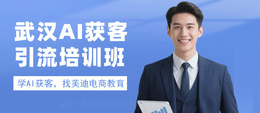 武汉AI获客引流培训班 - 美迪电商