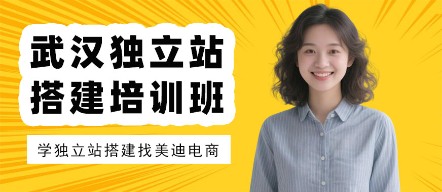 武汉独立站搭建培训班 - 美迪电商