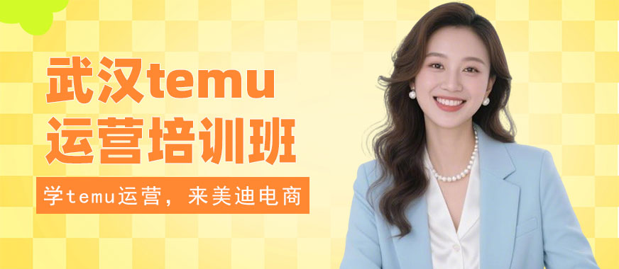 武汉temu运营培训班 - 美迪电商