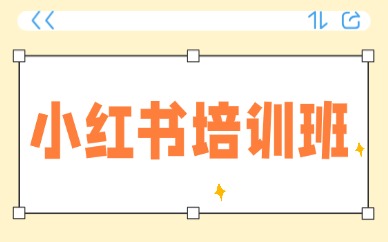 小红书培训班