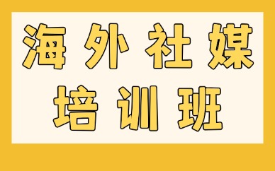海外社媒培训班