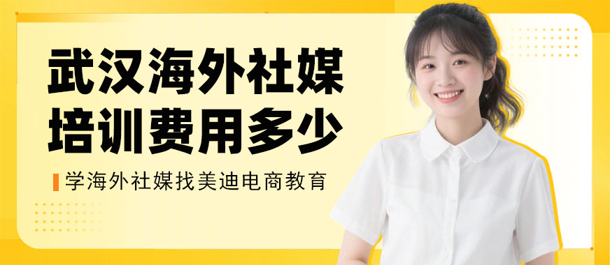 武汉海外社媒培训费用多少 - 美迪电商