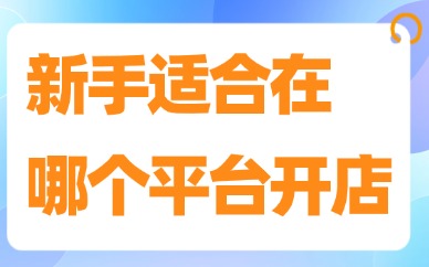 新手适合在哪个平台开网店？4大主流平台拆解