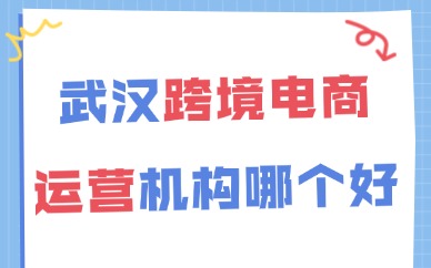 武汉跨境电商运营培训哪个机构好一点？靠谱机构推荐