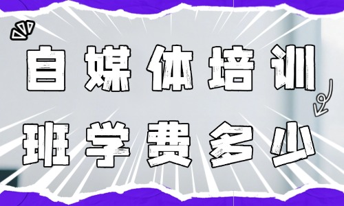 自媒体培训班学费多少 - 美迪电商教育