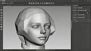 Sculpy雕刻界面