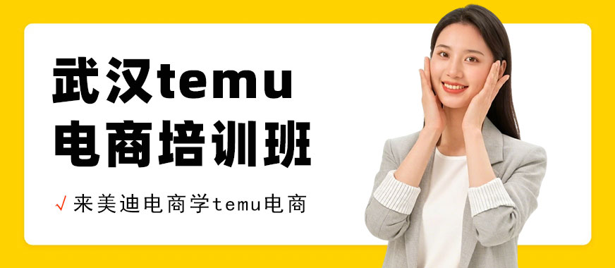 武汉temu跨境电商培训班 - 美迪电商教育