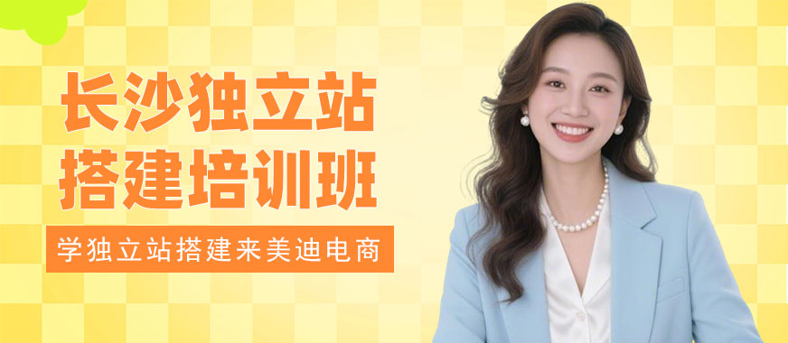 长沙独立站搭建培训班 - 美迪电商教育