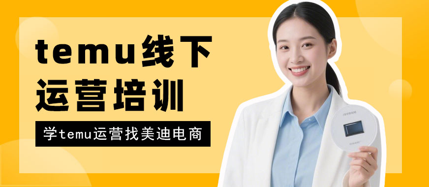 长沙temu线下运营培训班 - 美迪电商教育