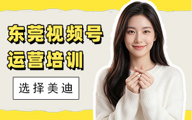 东莞视频号运营培训学校