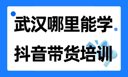 武汉哪里能学抖音带货培训？本地机构筛选完整指南 - 美迪电商教育