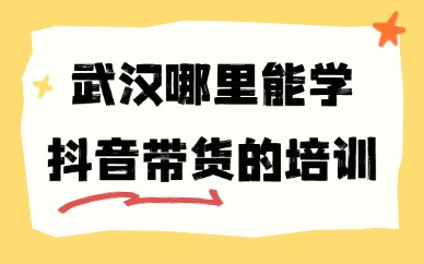 武汉哪里能学抖音带货的培训？零基础选课避坑指南