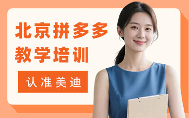 北京拼多多教学培训课程